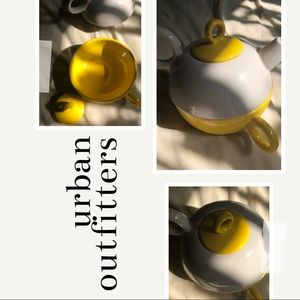 UO colorful colorblock stacking teapot set